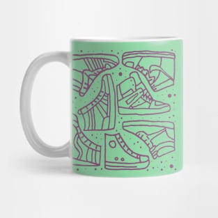 Sneaker pattern Mug